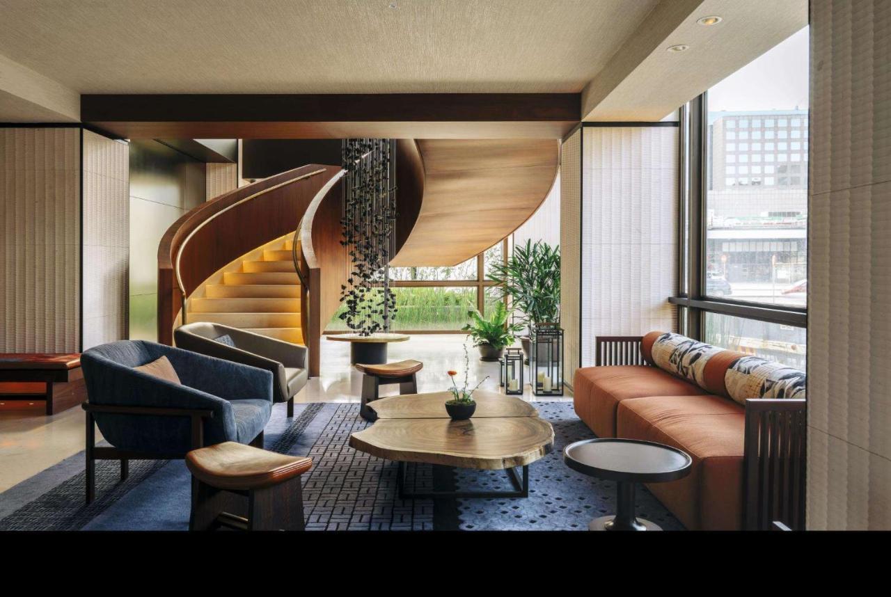 Nobu Hotel Barcelona Exterior foto The hotel's lobby